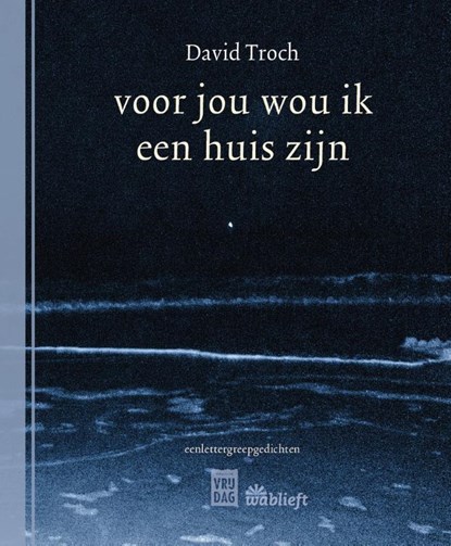 voor jou wou ik een huis zijn, David Troch - Paperback - 9789460018572