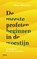 De meeste profeten beginnen in de woestijn, Pieter Winsemius - Paperback - 9789460039416