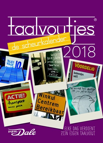Taalvoutjes - de scheurkalender 2018, Vellah Bogle ; Inger Hollebeek - Paperback - 9789460773433