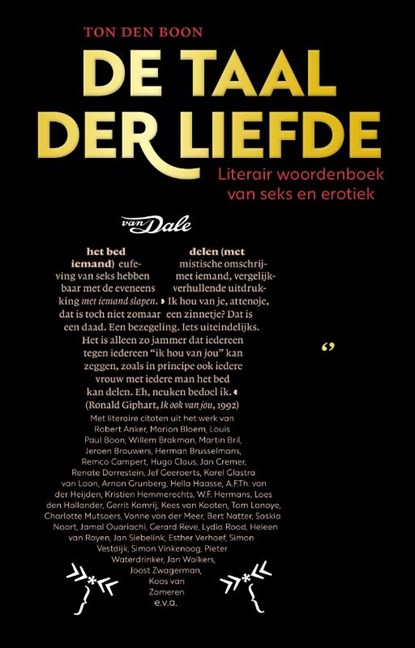 De taal der liefde, Ton den Boon - Paperback - 9789460773600