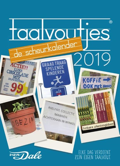 Taalvoutjes de scheurkalender 2019, Vellah Bogle ; Inger Hollebeek - Paperback - 9789460774430