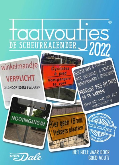Taalvoutjes - de scheurkalender 2022, Vellah Bogle - Paperback - 9789460775666