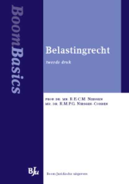 Belastingrecht, RECM Niessen ; RMPG Niessen-Cobben - Ebook - 9789460940200