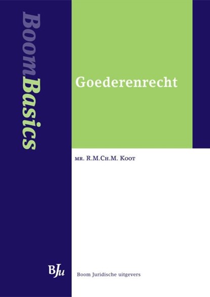 Goederenrecht, RMChM Koot - Ebook - 9789460940262