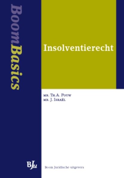 Insolventierecht, ThA Pouw ; J. Israël - Ebook - 9789460940286