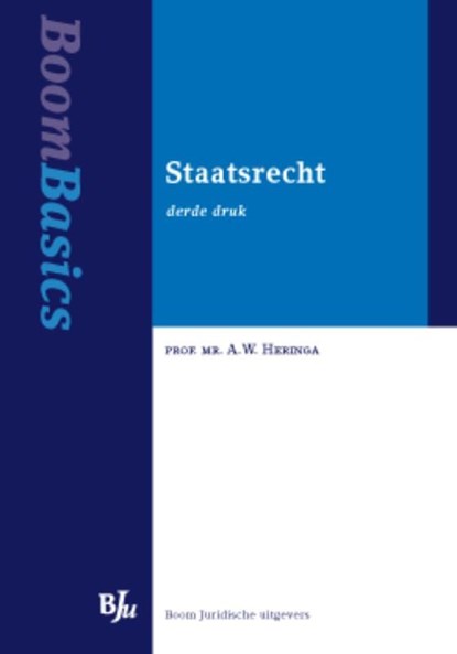 Staatsrecht, AW Heringa - Ebook - 9789460940361