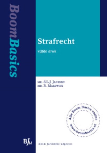 Strafrecht, SLJ Janssen ; R. Malewicz - Ebook - 9789460942181