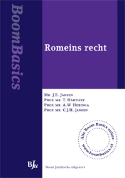 Romeins recht, J.E. Jansen - Ebook - 9789460944031