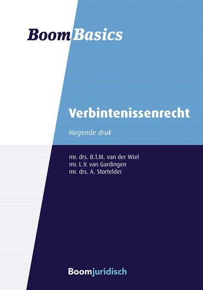 Boom Basics Verbintenissenrecht, Bart van der Wiel ; Anne Stortelder ; Laura van Gardingen - Ebook EPUB - 9789460946035