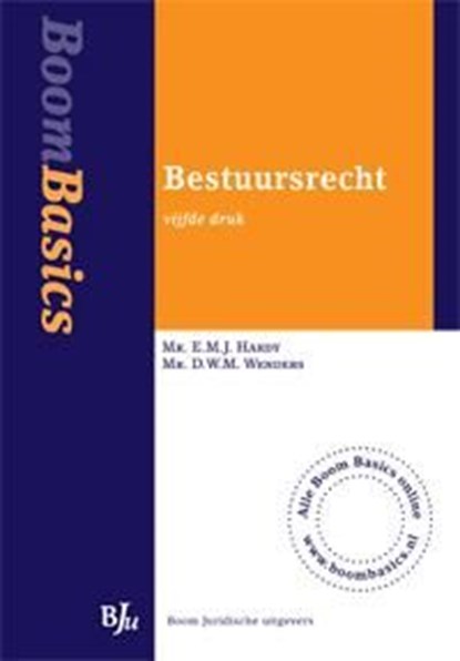 Bestuursrecht, E.M.J. Hardy ; D.W.M. Wenders - Ebook - 9789460946370