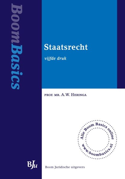 Staatsrecht, A.W. Heringa - Ebook - 9789460946509