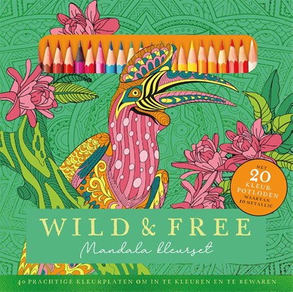 Wild & free Mandala kleurset, niet bekend - Gebonden - 9789460973413
