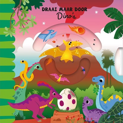 Draai maar door Dino's, niet bekend - Gebonden - 9789460973499