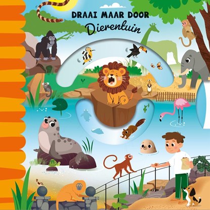 Draai maar door - Dierentuin, niet bekend - Gebonden - 9789460973987