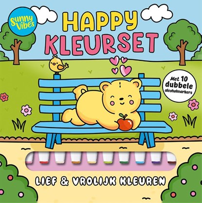 Sunny vibes - Happy kleurset, niet bekend - Gebonden - 9789460974083