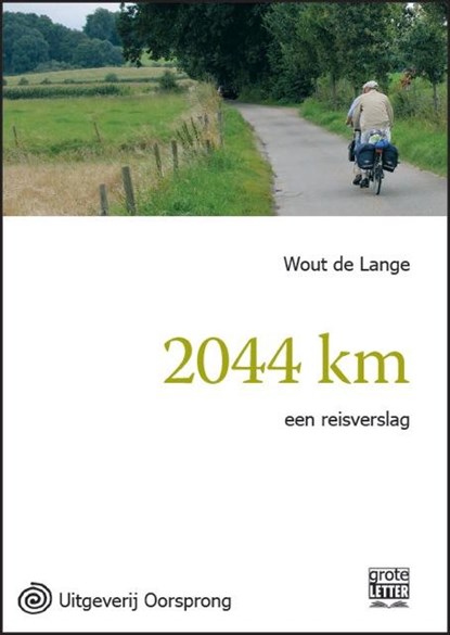 2044 km - grote letter uitgave, Wout de Lange - Paperback - 9789461011695