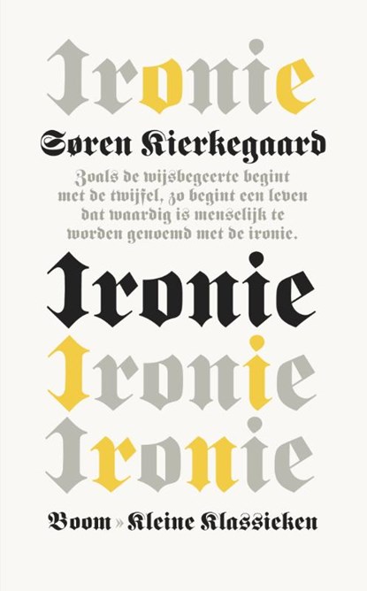 Ironie, Søren Kierkegaard - Paperback - 9789461052261