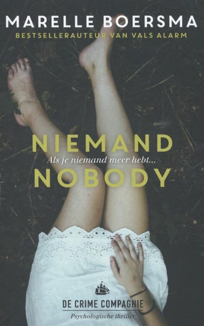 Nobody, Marelle Boersma - Paperback - 9789461091543