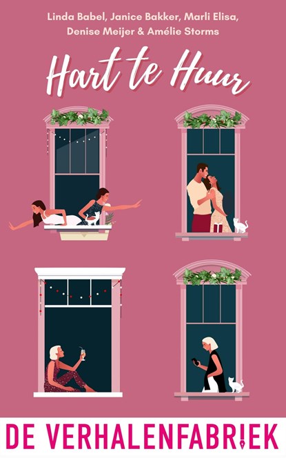 Hart te huur, Linda Babel ; Janice Bakker ; Marli Elisa ; Denise Meijer ; Amélie Storms - Ebook - 9789461099235