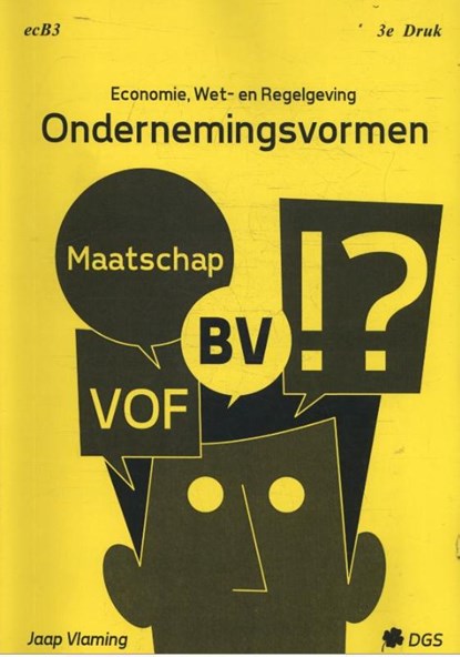 Ondernemingsvormen, Jaap Vlaming - Paperback - 9789461120991