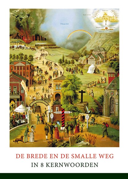 Miniposter 'De brede en de smalle weg' (A4), Mj Ruissen - Losbladig - 9789461151704
