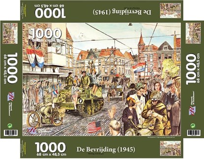 Puzzel De Bevrijding 1945, Mj Ruissen - Gebonden - 9789461152763