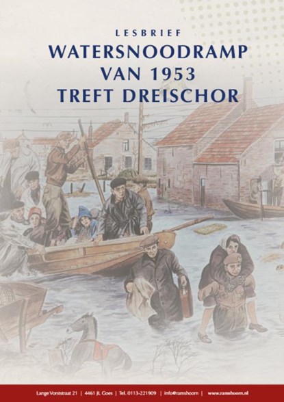 Lesbrief Watersnoodramp 1953 te Dreischor, Mj Ruissen - Paperback - 9789461152909
