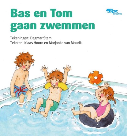 Bas en Tom gaan zwemmen, Klaas Hoorn ; Marjanka van Maurik - Paperback - 9789461202468