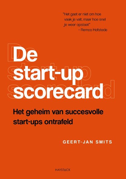 De start-up scorecard, Geert-Jan Smits - Gebonden - 9789461265456