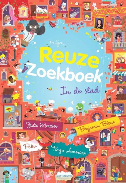 Mijn reuze zoekboek in de stad,  - Gebonden - 9789461316462