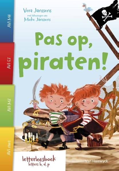 Pas op, piraten!, Vera Janssens - Gebonden - 9789461318695
