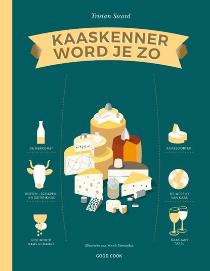 Kaaskenner word je zo, Tristan Sicard - Gebonden - 9789461432001