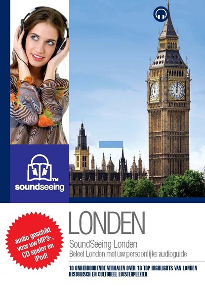 SoundSeeing Londen, SoundSeeing - Luisterboek MP3 - 9789461492296