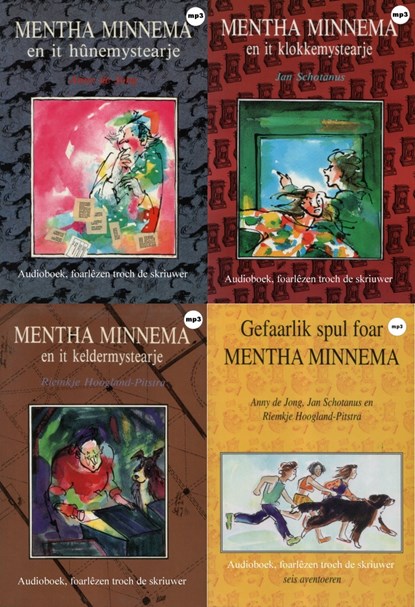 Mentha Minnema mystearjes searje 1, Riemkje Hoogland-Pitstra ; Anny de Jong ; Jan Schotanus - Luisterboek MP3 - 9789461496089