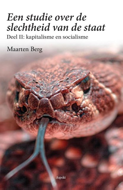 Een studie over de slechtheid van de staat deel II kapitalisme en socialisme, Maarten Berg - Paperback - 9789461537751