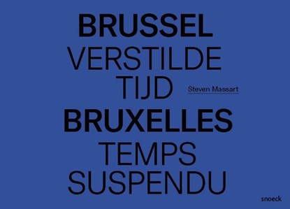 Brussel verstilde tijd - Bruxelles temps suspendu, Steven Massart - Gebonden - 9789461617392