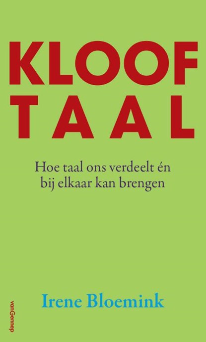 Klooftaal, Irene Bloemink - Paperback - 9789461646736