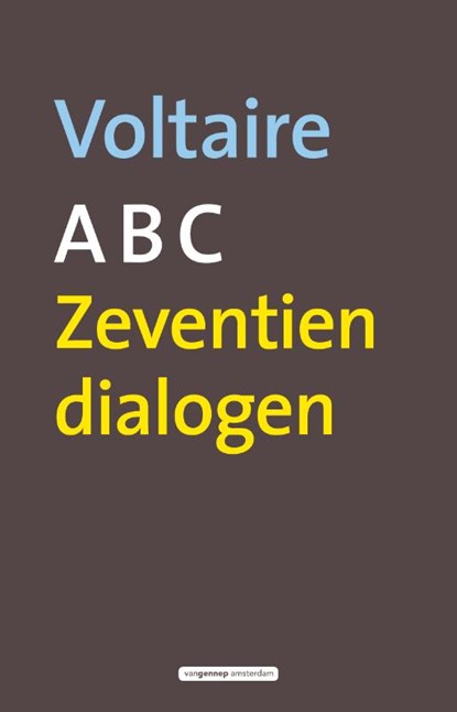 Abc. zeventien dialogen, Voltaire - Paperback - 9789461648655