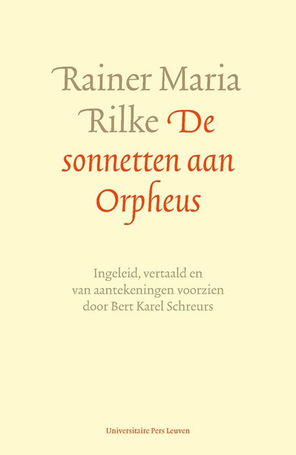 De sonnetten aan Orpheus, Rainer Maria Rilke - Ebook - 9789461662026