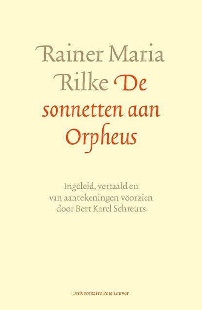 De sonnetten aan Orpheus, Rainer Maria Rilke - Ebook - 9789461662040