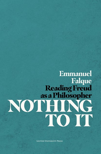 Nothing to It, Emmanuel Falque - Ebook Adobe PDF - 9789461663214