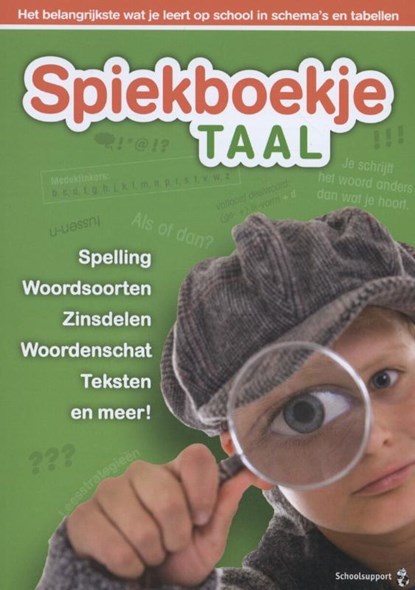 Spiekboekje Taal, Gerard van de Garde - Paperback - 9789461752536