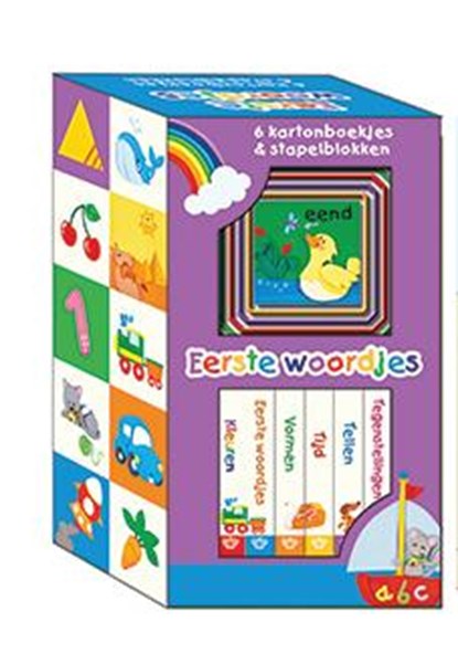 Stapelblokken boekbox Eerste woordjes, niet bekend - Gebonden - 9789461883469