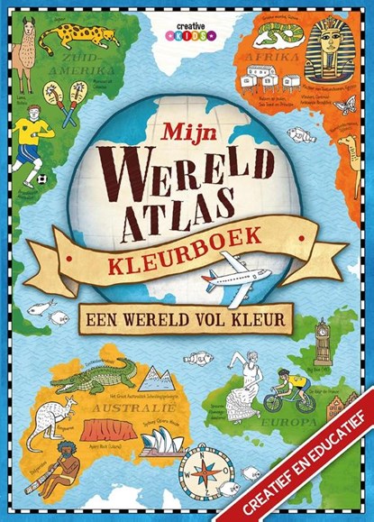 Mijn wereld atlas kleurboek, Bryony Jones ; Jonny Marx - Paperback - 9789461886095