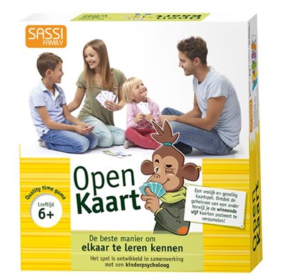 Open kaart leeftijd 6+, niet bekend - Losbladig - 9789461886323