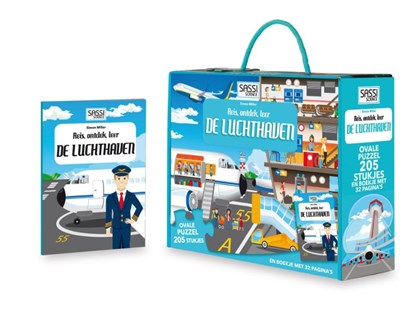 Reis, ontdek, leer de luchthaven, Simon Miller - Gebonden - 9789461886675