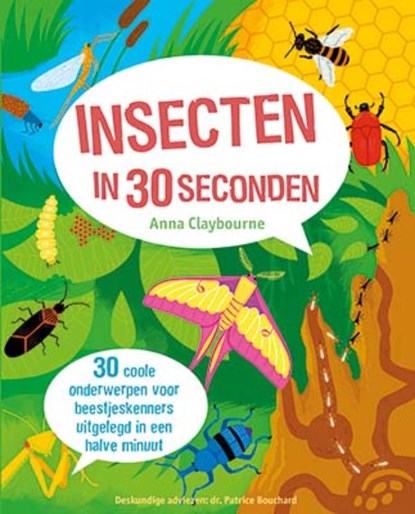 Insecten in 30 seconden, Anna Claybourne - Paperback - 9789461887313