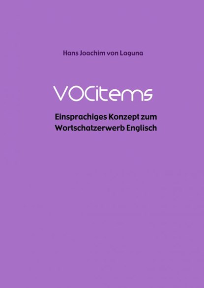 VOCitems, H. von Laguna - Paperback - 9789461939999