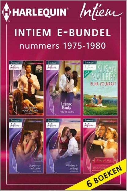 Intiem e-bundel nummers 1975-1980 (6-in-1), Olivia Gates ; Leanne Banks ; Susan Mallery ; Kelly Hunter ; Nicola Marsh ; Day LeClaire - Ebook - 9789461991102