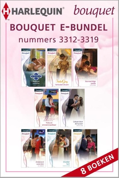 Bouquet e-bundel nummers 3312 - 3319 (8-in-1), Jennie Lucas ; India Grey ; Caitlin Crews ; Melanie Milburne ; Cathy Williams ; Kim Lawrence ; Chantelle Shaw ; Helen Brooks - Ebook - 9789461991249